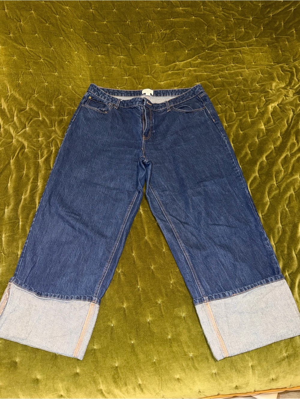 Kate Spade X Target Wide-Leg Cuffed Women's Jeans